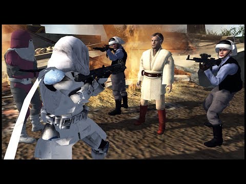Galactic Clone Marines Hunt Obi-Wan - Men of War: Star Wars Mod Tournament 11