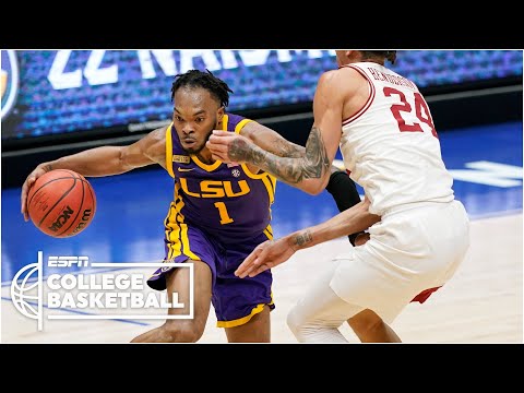 LSU超越阿肯色州，晉級SEC錦標賽冠軍賽 [HIGHLIGHTS] | ESPN大學籃球頻道 (LSU gets past Arkansas to reach SEC tournament title game [HIGHLIGHTS] | ESPN College Basketball)