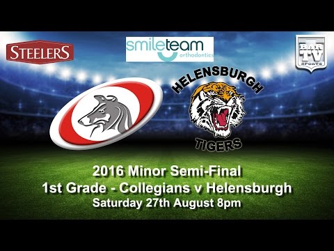 2016 ICRL Minor Semi Final Full Match Replay - Collegians v Helensburgh Tigers