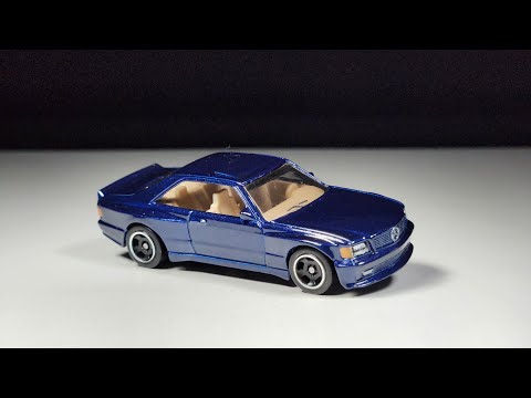 Hot Wheels Mainline Review: '89 Mercedes Benz 560 SEC AMG | 2025 Wild Widebody