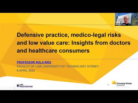 Choosing Wisely Champion Health Services Webinar April 2022