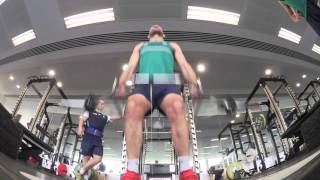 Irish Rugby TV: Ireland Forwards In The Gym