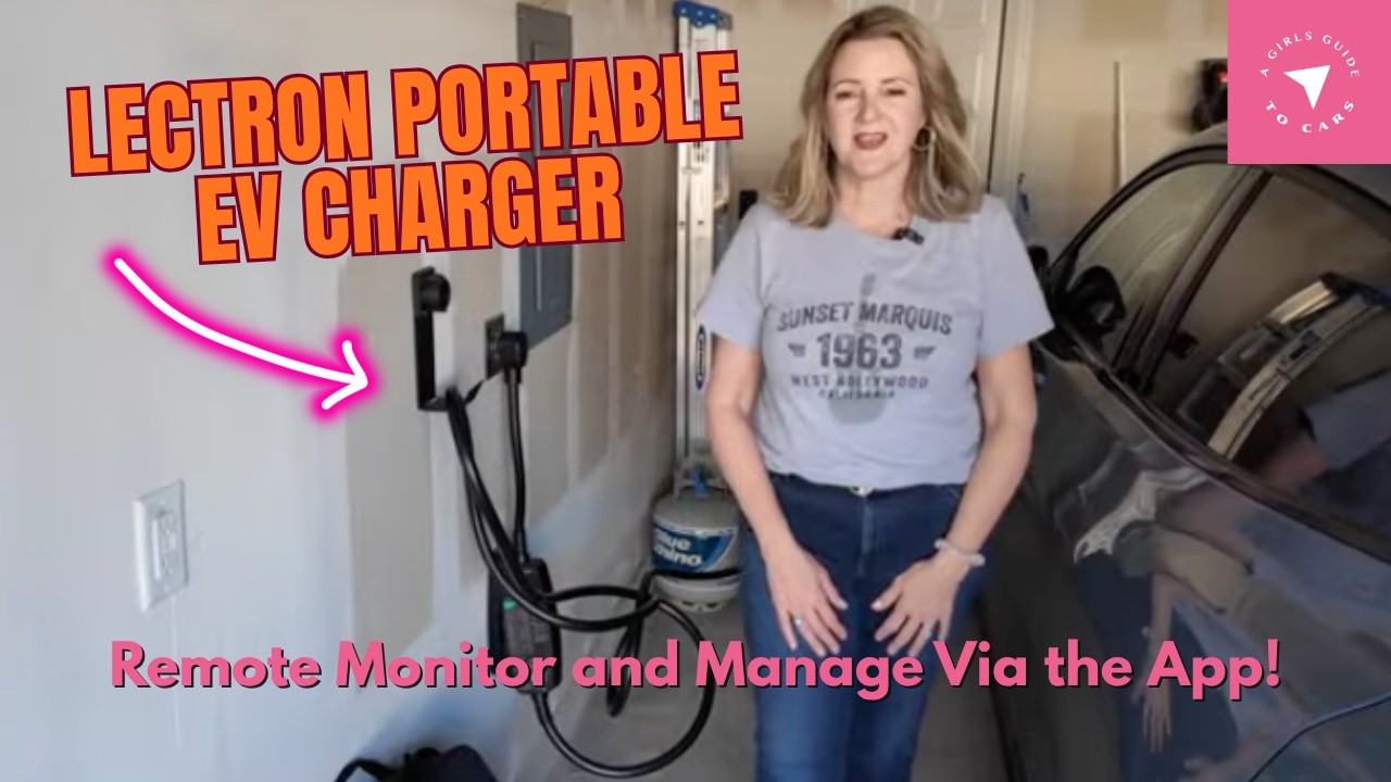 Lectron Smart Home EV Charger Unboxing and Charging with the App