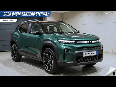 2026 Dacia Sandero Stepway Unveiled - Practical and affordable vehicle!
