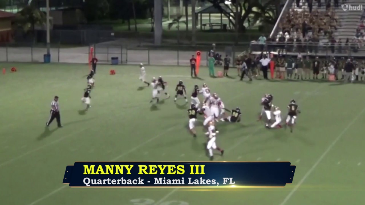 Manny Reyes - Goleman Quarterback - Highlights