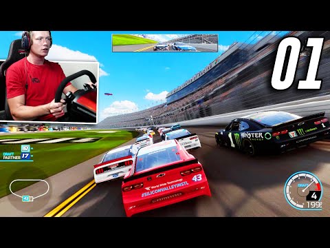 NASCAR Heat 5 - Part 1 - The Beginning (with a Wheel!)