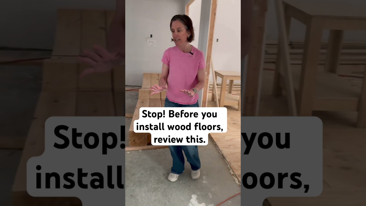 Plan, plan, plan first.