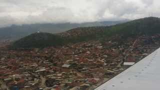 preview picture of video 'Landing at Cochabamba, Bolivia (CBB)'