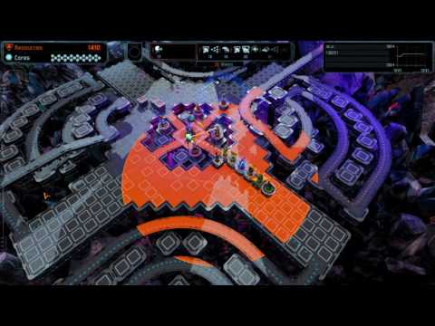 Defense Grid 2 - Mission 20 - Backslash - Frozen Core - Normal - Gold