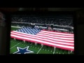Big Time Rush National Anthem Cowboys game ...