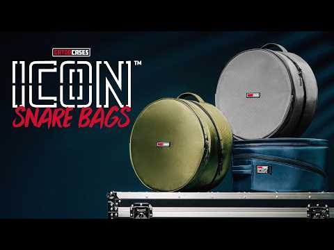 Gator Icon Series Snare Drum Bag – 6.5 inches x 14 inches, Green Bild 14