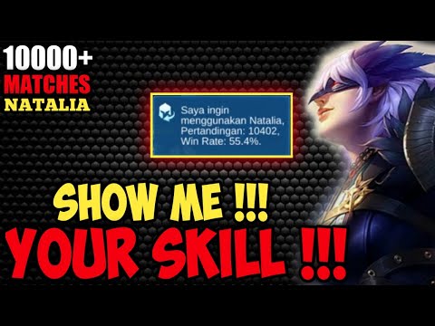 TOP 1 NATALIA GAMEPLAY EPISODE 72 - TOP 1 GLOBAL NATALIA BUILD - MOBILE LEGENDS