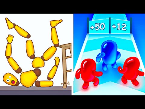 Join Blob Clash 3D vs Kick & Break, Blob Fighter Game,  Kick & Break Gameplay on Youtube Ep233