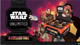 2nd A Lawless Time Booster Box PART 1! 🤯 Can We Beat the First Box?! | Star Wars Unlimited