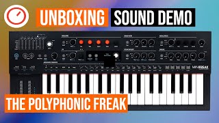 Video thumbnail for Arturia MiniFreak Synthesizer Unboxing & Sound Demo - The Freak Enters The Polyphonic Hybrid Realm by SYNTH ANATOMY