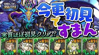 木属性メイド執事パで挑む霧雨チャレンジ(なんと初見)【パズドラ】