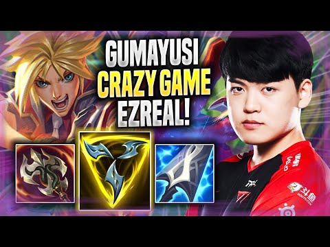 GUMAYUSI CRAZY GAME WITH EZREAL! - T1 Gumayusi Plays Ezreal ADC vs Sivir! | Season 2022