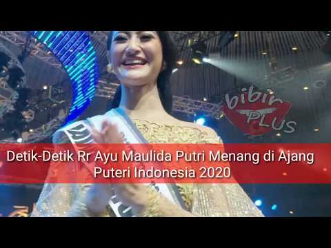 Selamat! Rr Ayu Maulida Putri Asal Jawa Timur Menangkan Puteri Indonesia 2020
