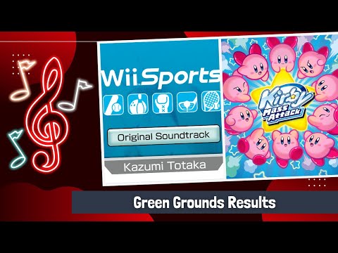 Green Grounds Results | (Kirby × Wii Sports Mix)