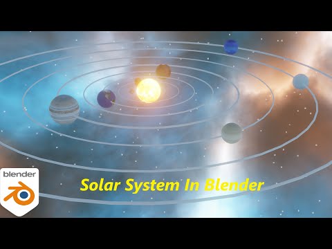 Blender 3.3 | How to Create Solar System In Blender