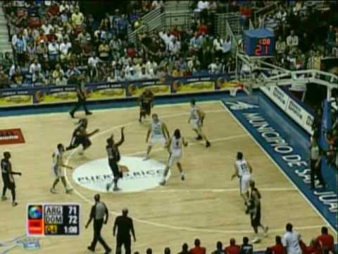 ARGENTINA vs REP. DOMINICANA (FIBA Americas Championship 2009)