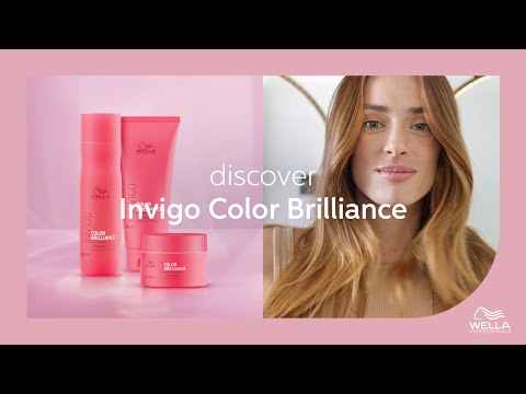 Kondicionierius dažytiems ploniems plaukams Wella Invigo Color Brilliance Fine/Normal Conditioner 1000ml video