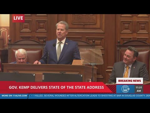 Gov. Kemp delivers final State of the State address at Capitol | Full address