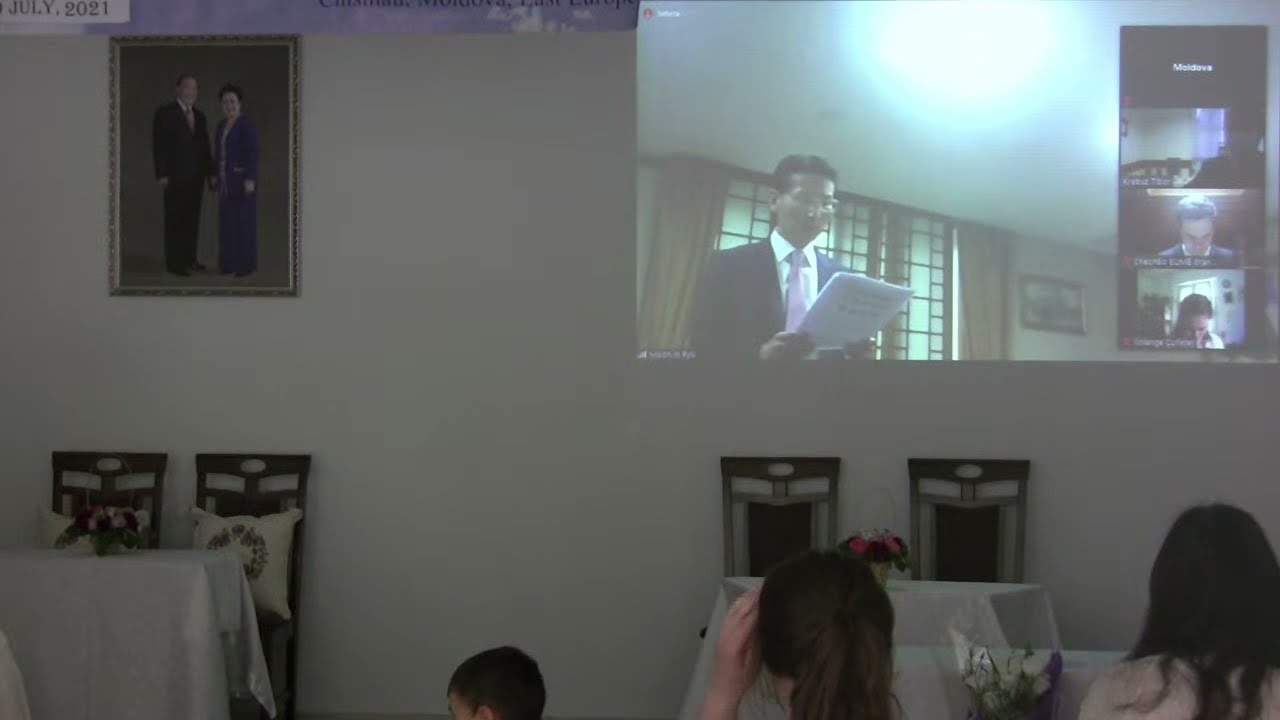 Hyojeong CheonBo Heavenly Europe and the Middle East Special Event (10 July 2021, Chișinău, Moldova, East Europe)