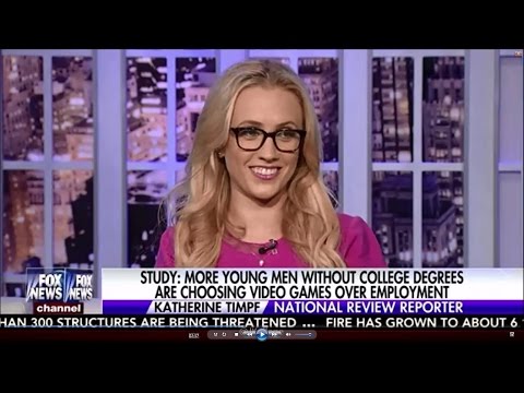 10-01-16 Kat Timpf on Gutfeld - Video Games Instead of Jobs