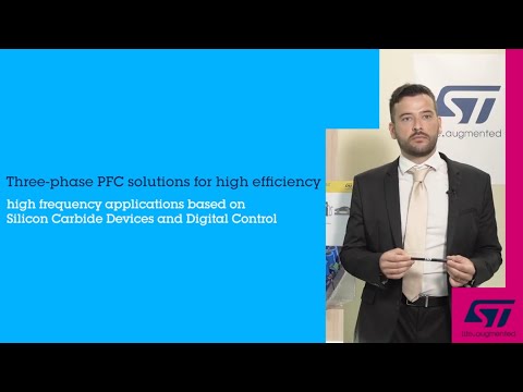 STMicroelectronics 15kW three phase PFC based on SiC devices and Digital Control