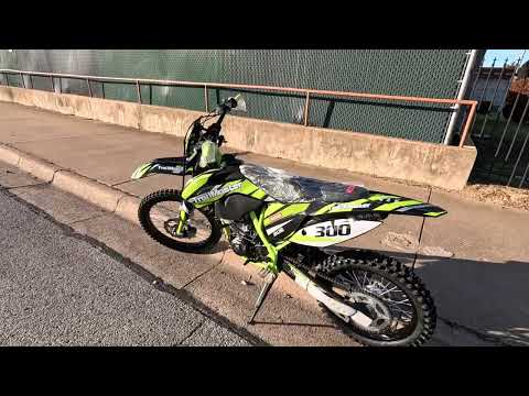 New TrailMaster Dirt Bike TM 38E EFI Electric start Test Drive