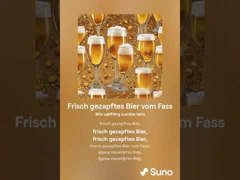 Frisch gezapftes Bier vom Fass (Cumbia Version)