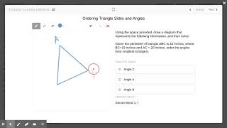Desmos - Drawing a Triangle