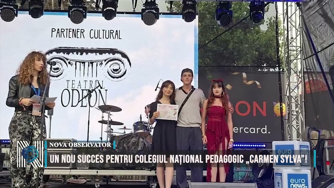Un nou succes pentru Colegiul Național Pedagogic „Carmen Sylva”!