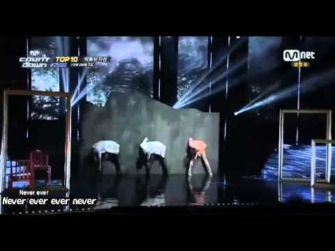 [中韓字]140529 Jiyeon-Never ever @ M! Countdown