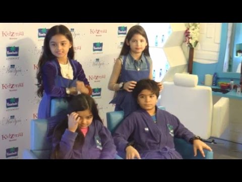 Harshali Malhotra, Ruhanika Dhawan and Other Kids Having Fun at the Launch 'Hair Spa' Party