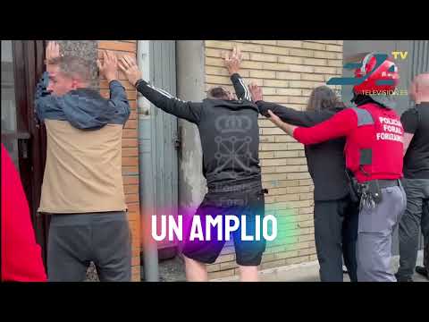 La Policía Foral registra nueve locales de ocio en cinco municipios de la Comarca de Pamplona en una macrorredada 