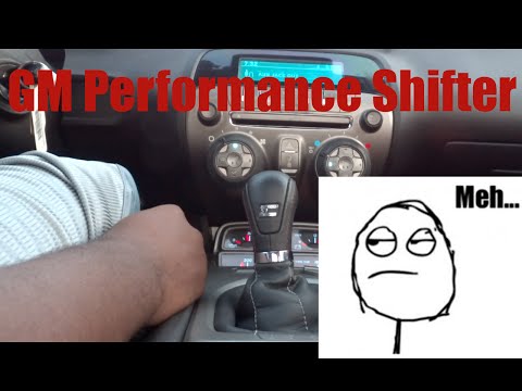 ZL1/1LE Gm Performance Short throw shifter install