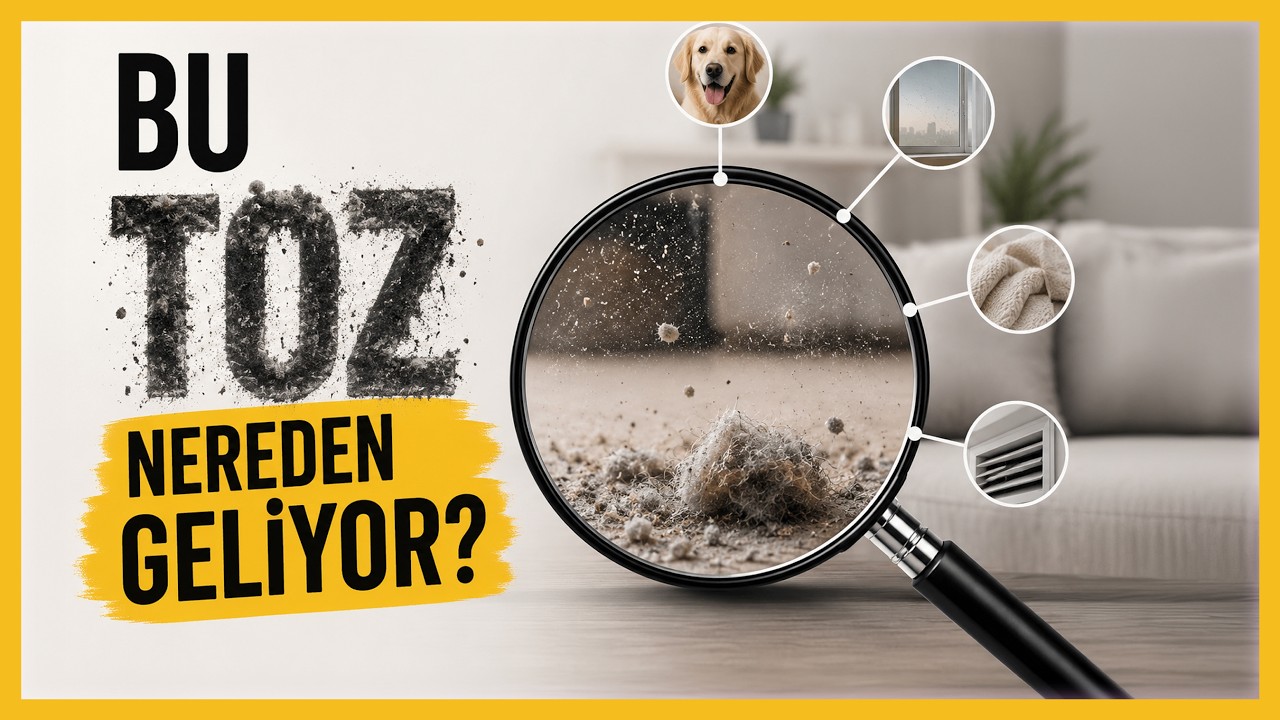 Bu Toz Nereden Geliyor? (Ve Neden Asla Bitmiyor)