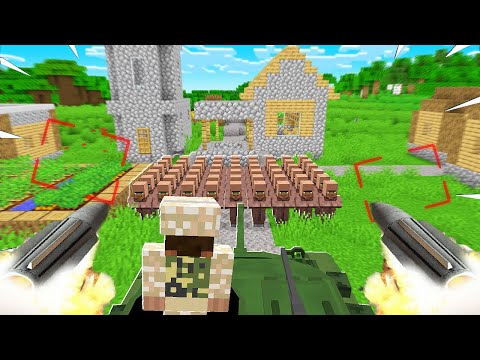 BAŞKAN FERİTED KÖY SALDIRISI ⚔️ - Minecraft