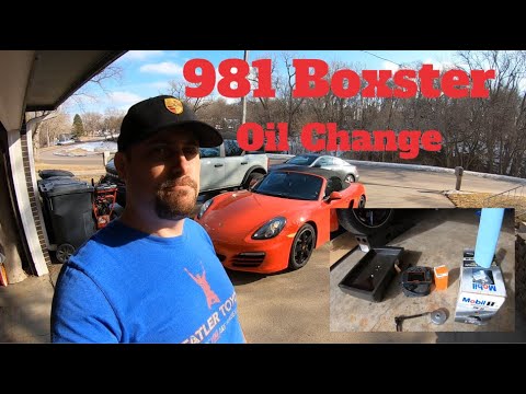 981 Base Boxster Cayman Oil Change 2.7L