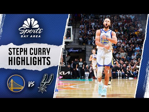Steph Curry highlights: Watch Warriors star score 46 points in win vs. Spurs | NBC Sports Bay Area