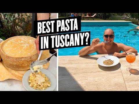 EATING AND DRINKING OUR WAY THROUGH TUSCANY 🍝