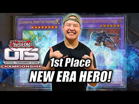 Yu-Gi-Oh! 1ST PLACE UNDEFEATED OTS: TEAMSAMURAIX1 NEW ERA HERO DECK PROFILE! MARCH 2020 FORMAT!