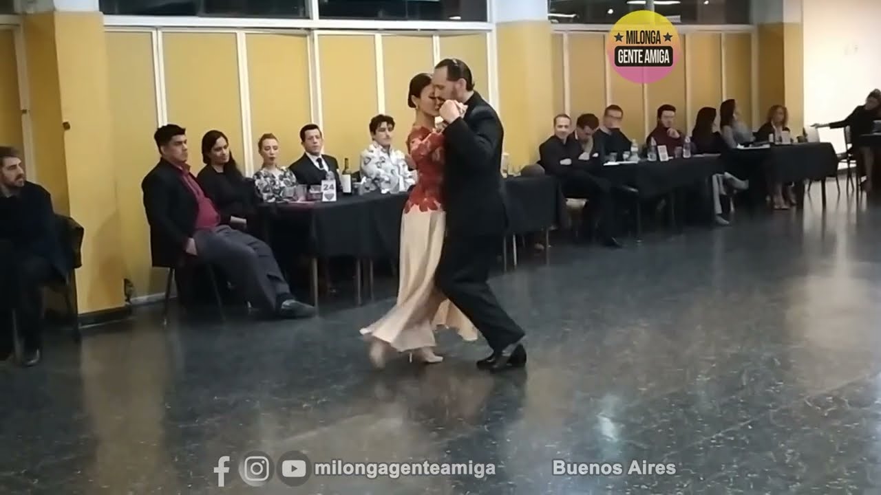 Cristian Lopez y Naoko Tsutsumizaki  - Milonga Gente Amiga - 19/MAY/2024 (1/2)