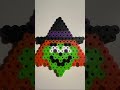Witch #perlerbead #perlerbeadart #witch #halloween #shortsviral