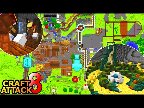 Drachenschatz & Fortschritt in POGWARTS! - Minecraft Craft Attack 8 #196