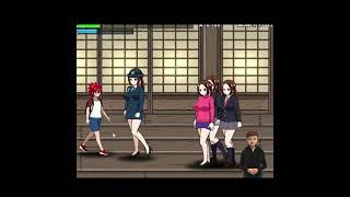 [ Hentai Game 18+ ] Sakigake Oneshota Fight Ryona Arcade History women in fury