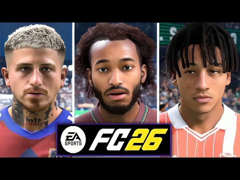 FC 26 | ALL NEW Wonderkids with Real Faces (Ages 19-23) 🔥 | Title Update 1.1.0 ✅