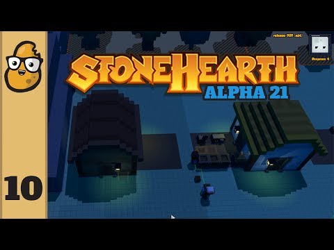 Stonehearth Ep. 10 - Let's Play Stonehearth Alpha 21 - The Ascendancy!
